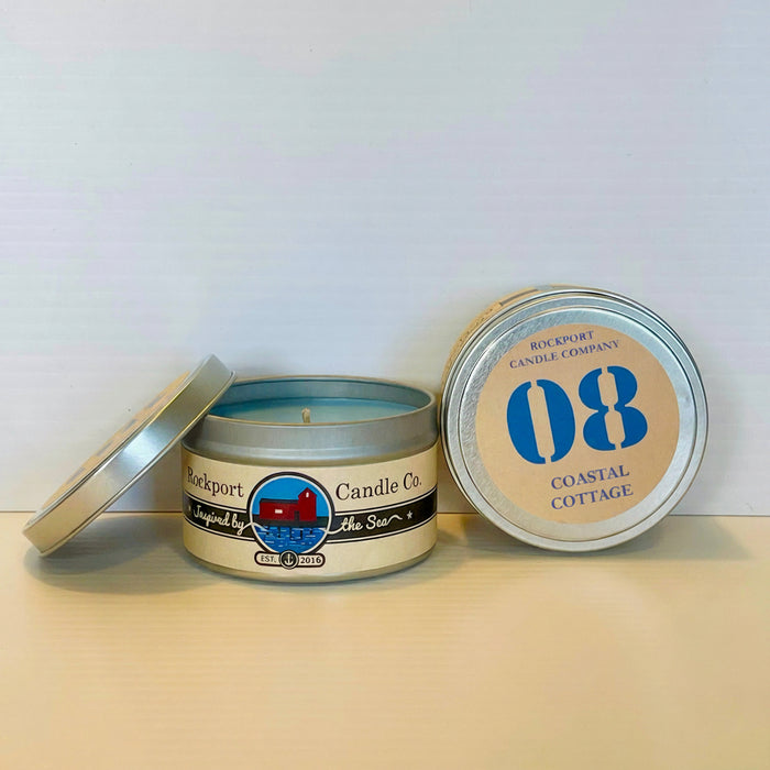 08 Coastal Cottage travel tin candle