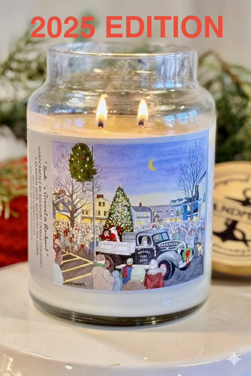 2025 Christmas Charity Candle from Last Year