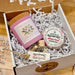 Driftwood & Daisies Gift Set includes candle, soap, and car diffuser for Spring
