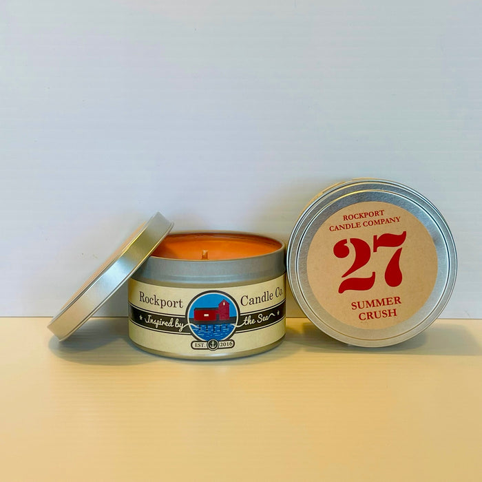 27 Summer Crush travel tin candle