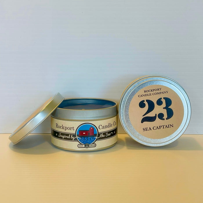 21 Sea Captain travel tin candle