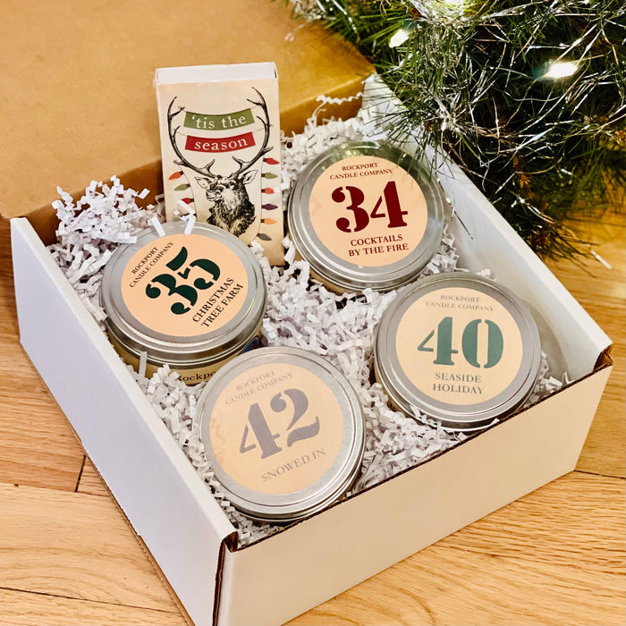 Holiday/Winter Sampler Candle Set